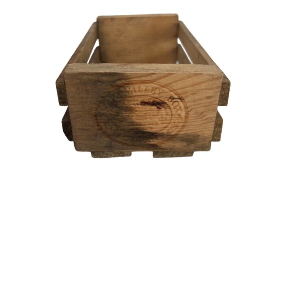 Napa Valley Wooden Storage Holder Rack Shelf Crate Cassette Tape Media - Picture 3 of 8